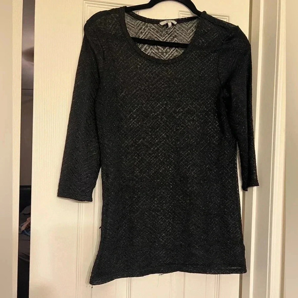 BKE Tops - BKE black sheer top size L